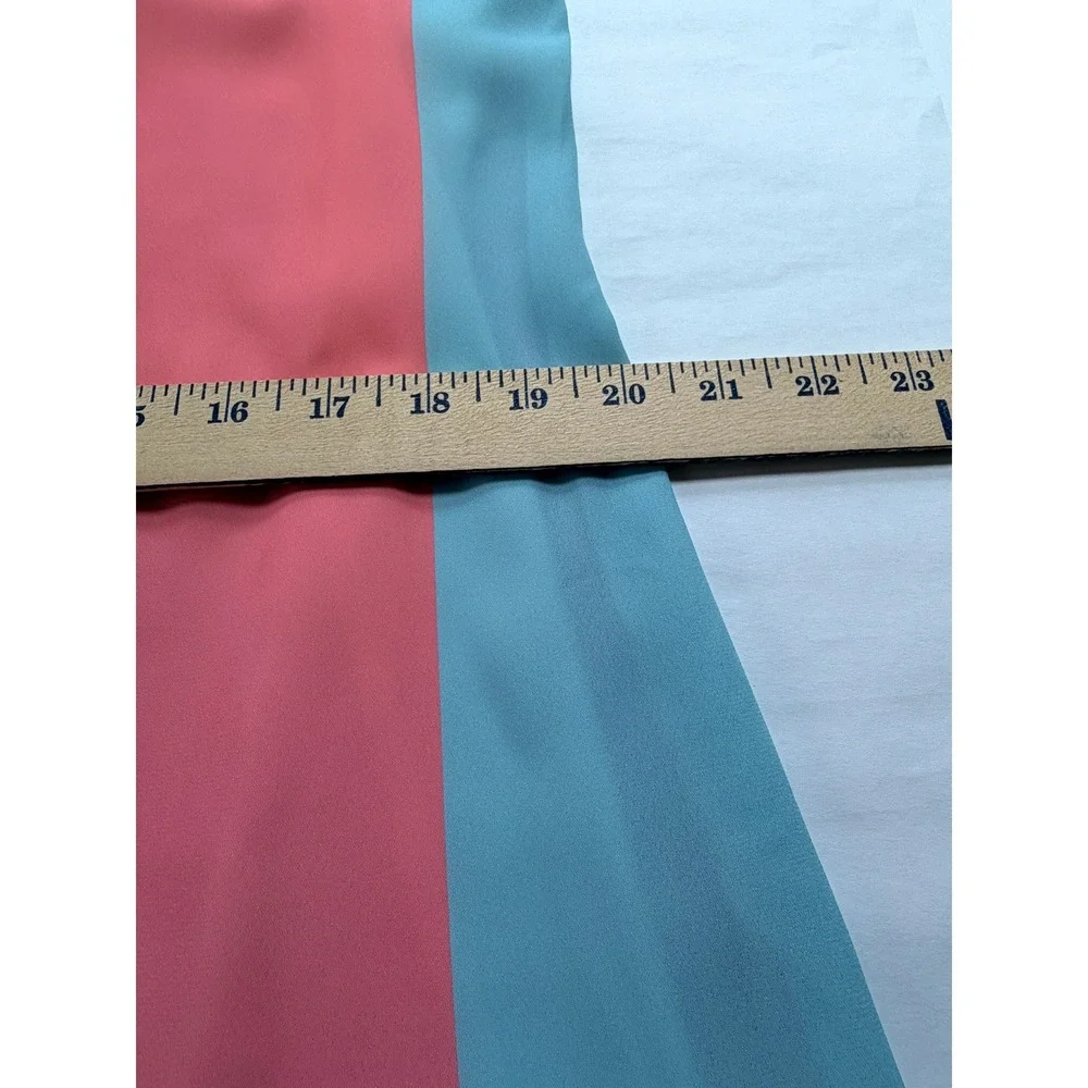 Bar III Womens Pastel‎ Striped Halter Neck Trapeze Dress Multicolor Size M